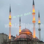 İstanbul Maltepe Camii - Dijital LED Mahya