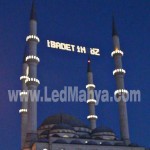 İstanbul Maltepe Camii - Dijital LED Mahya